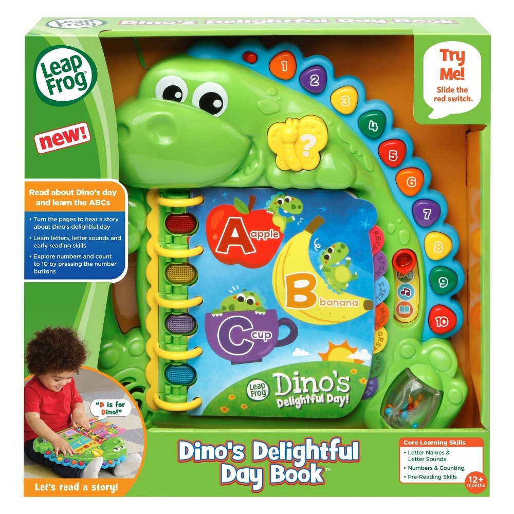 slide 4 of 8, LeapFrog Dino Friends Delightful Day Book, 1 ct