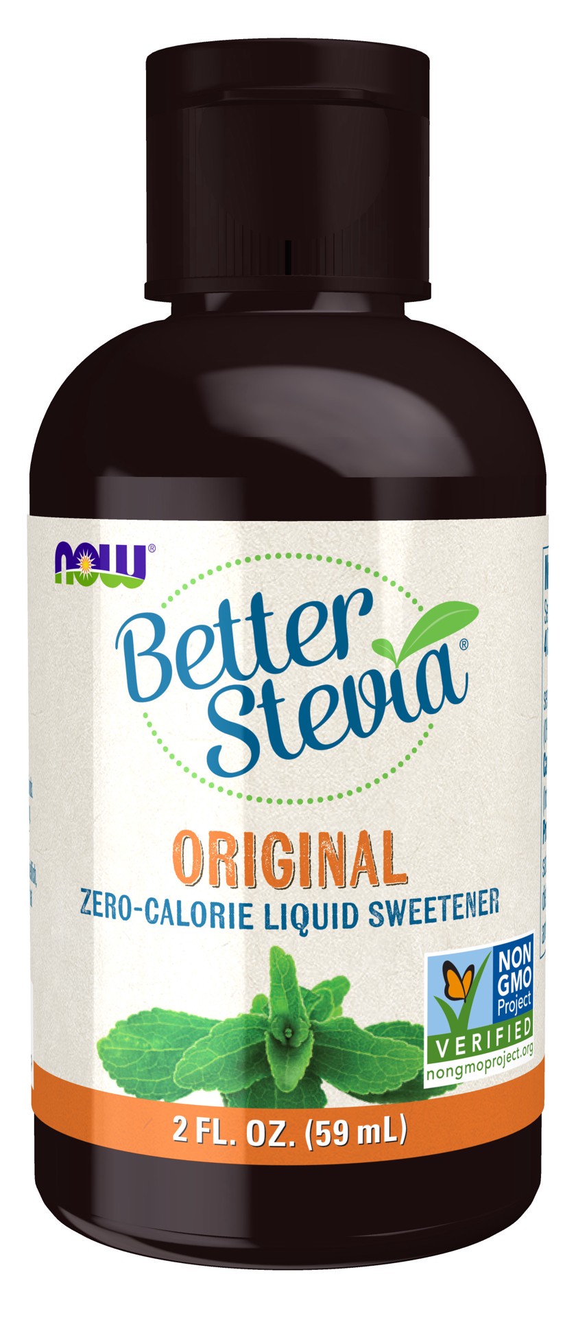 slide 1 of 4, NOW Natural Foods BetterStevia Liquid, Original - 2 fl. oz., 2 fl oz