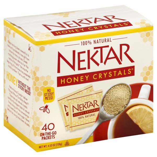 slide 1 of 4, Nektar Honey Crystals 40 ea, 40 ct