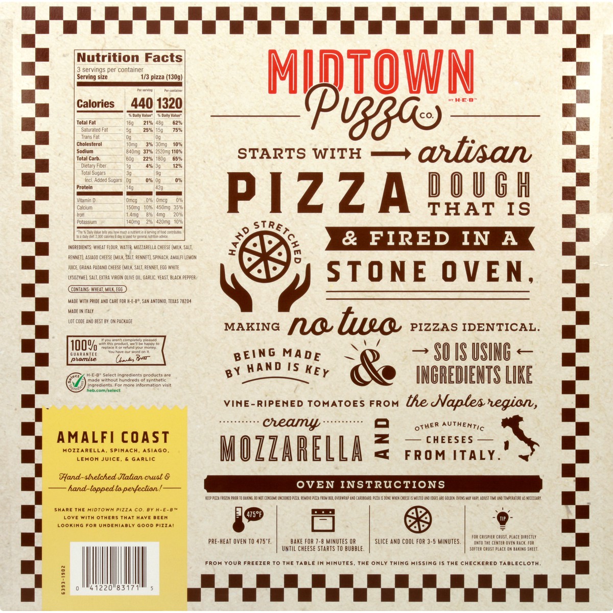 slide 11 of 13, Midtown Pizza Pizza 13.8 oz, 13.8 oz