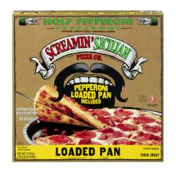 Screamin Sicilian Loaded Pan Pizza 22.8 Oz, Pizza