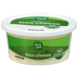 Food Club Crumbled Feta Cheese 5 oz
