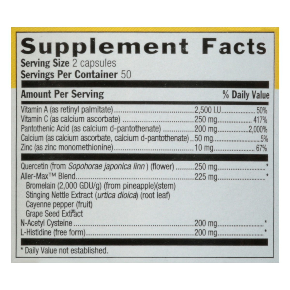 slide 5 of 13, Country Life Vegan Capsules Aller-Max 100 ea, 100 ct