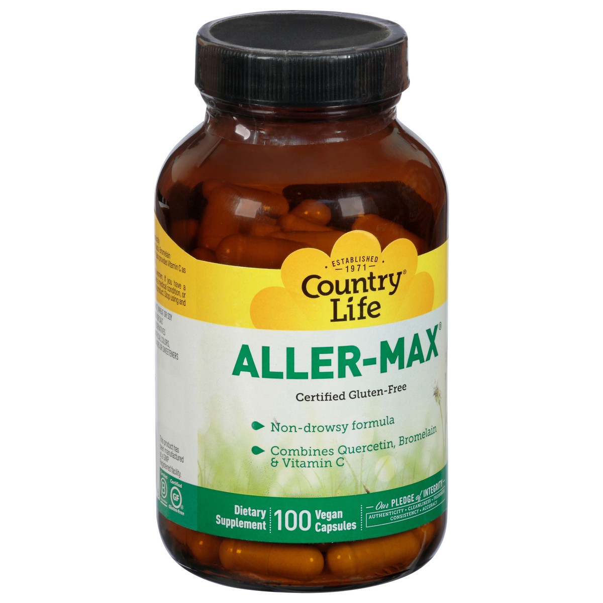 slide 7 of 13, Country Life Vegan Capsules Aller-Max 100 ea, 100 ct