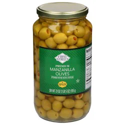 First Street Spanish Olives Stuffed Manzanilla Premium