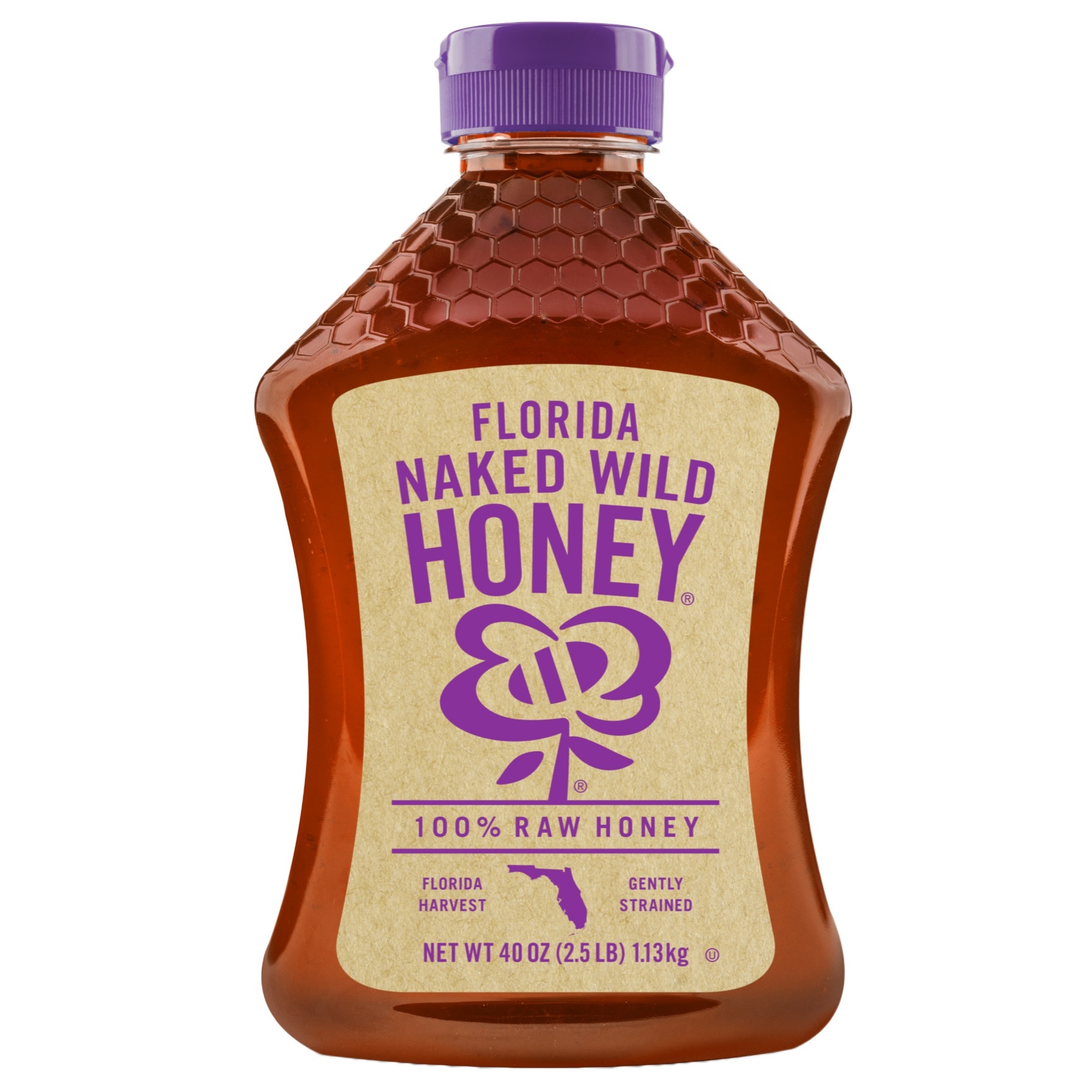 slide 1 of 1, Barkman Honey Naked Wild Raw Florida Honey, 