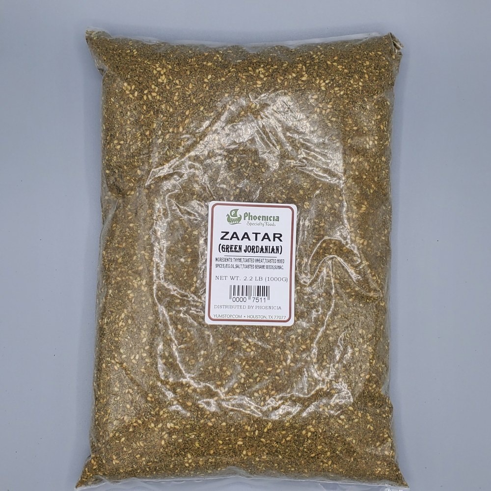 slide 1 of 1, Nature's Basket Phoenicia Zaatar Green Jordanian, 1 lb