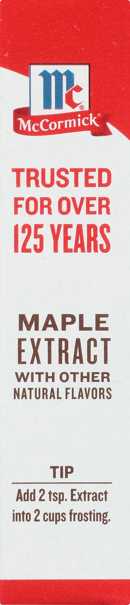 slide 8 of 9, McCormick Maple Extract With Other Natural Flavors, 1 fl oz, 1 fl oz