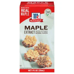 McCormick Maple Extract With Other Natural Flavors, 1.0 fl oz