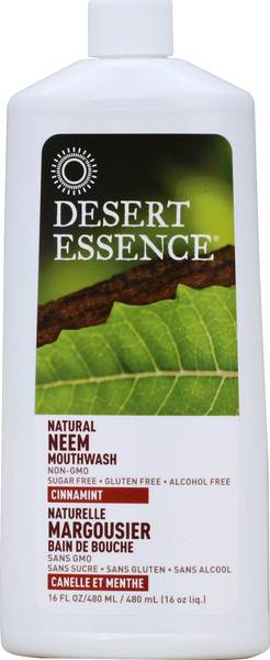 slide 1 of 2, Desert Essence Mouthwash 16 oz, 16 oz