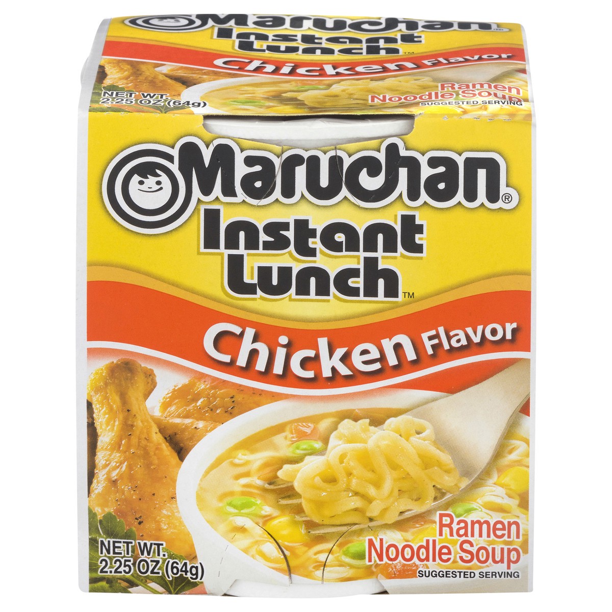 slide 1 of 9, Maruchan Instant Lunch Chicken Flavor Ramen Noodle Soup 2.25 oz, 2.25 oz