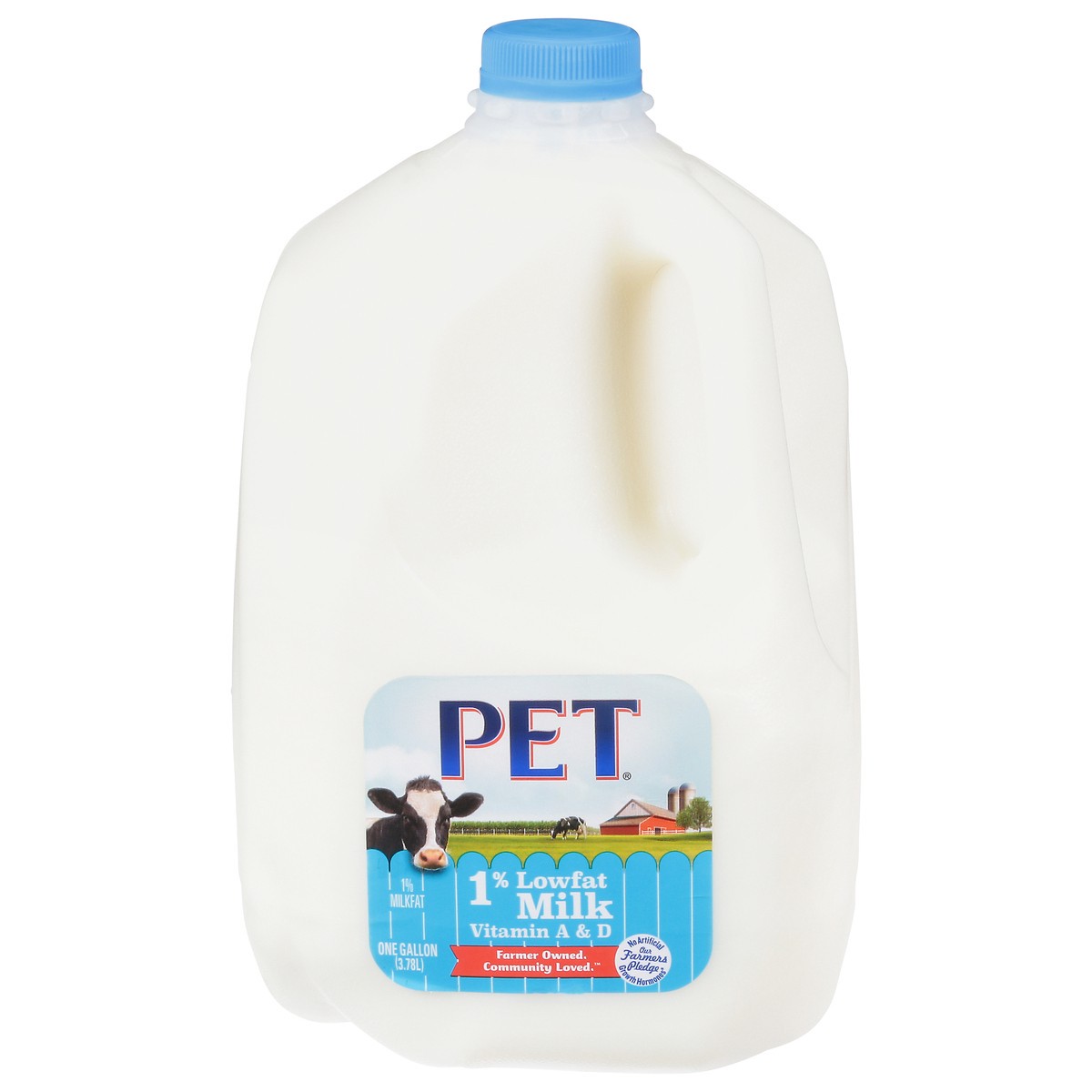 slide 3 of 4, Pet 1% Lowfat Milk 1 gl, 1 gal