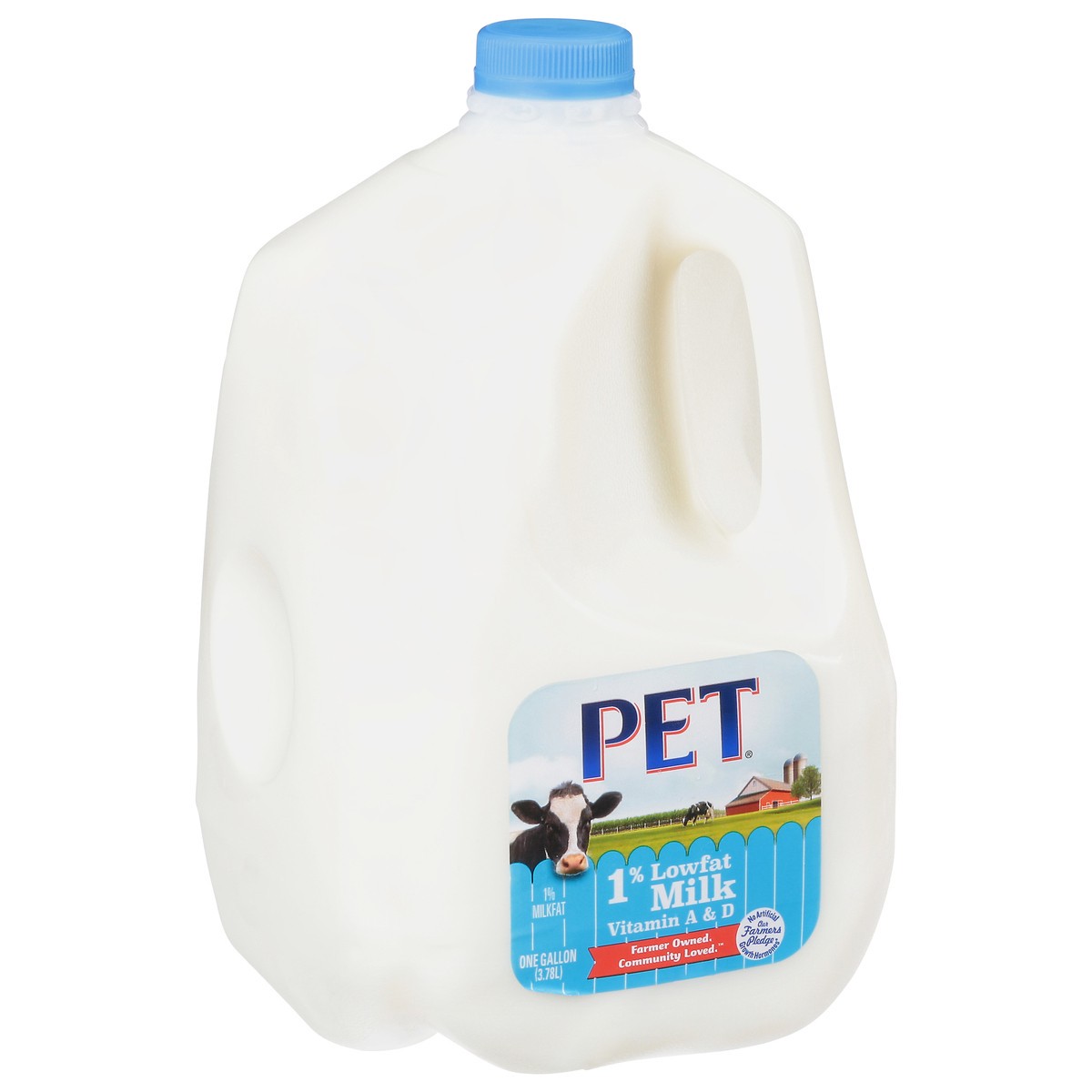 slide 4 of 4, Pet 1% Lowfat Milk 1 gl, 1 gal