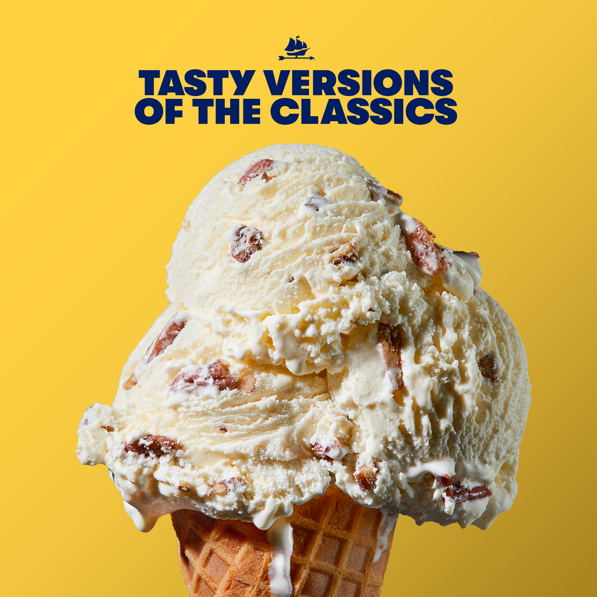 slide 3 of 5, Tillamook Butter Pecan Ice Cream 1.5 qt, 855 g