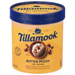 Tillamook Butter Pecan Ice Cream 1.5 qt