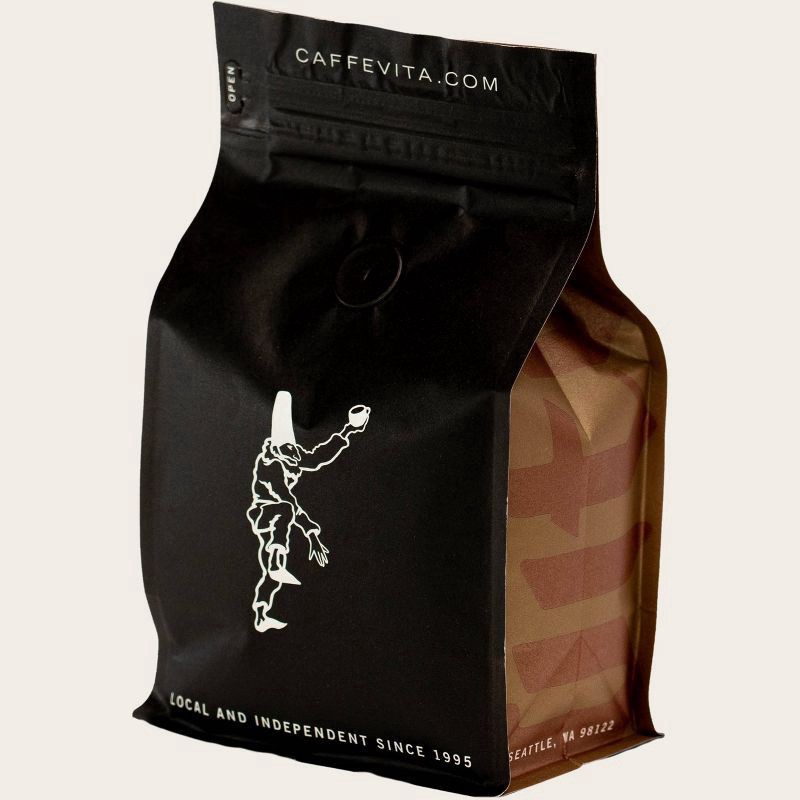 slide 3 of 3, Caffe Vita Coffee Queen City Medium Roast Whole Bean Coffee- 12 oz, 