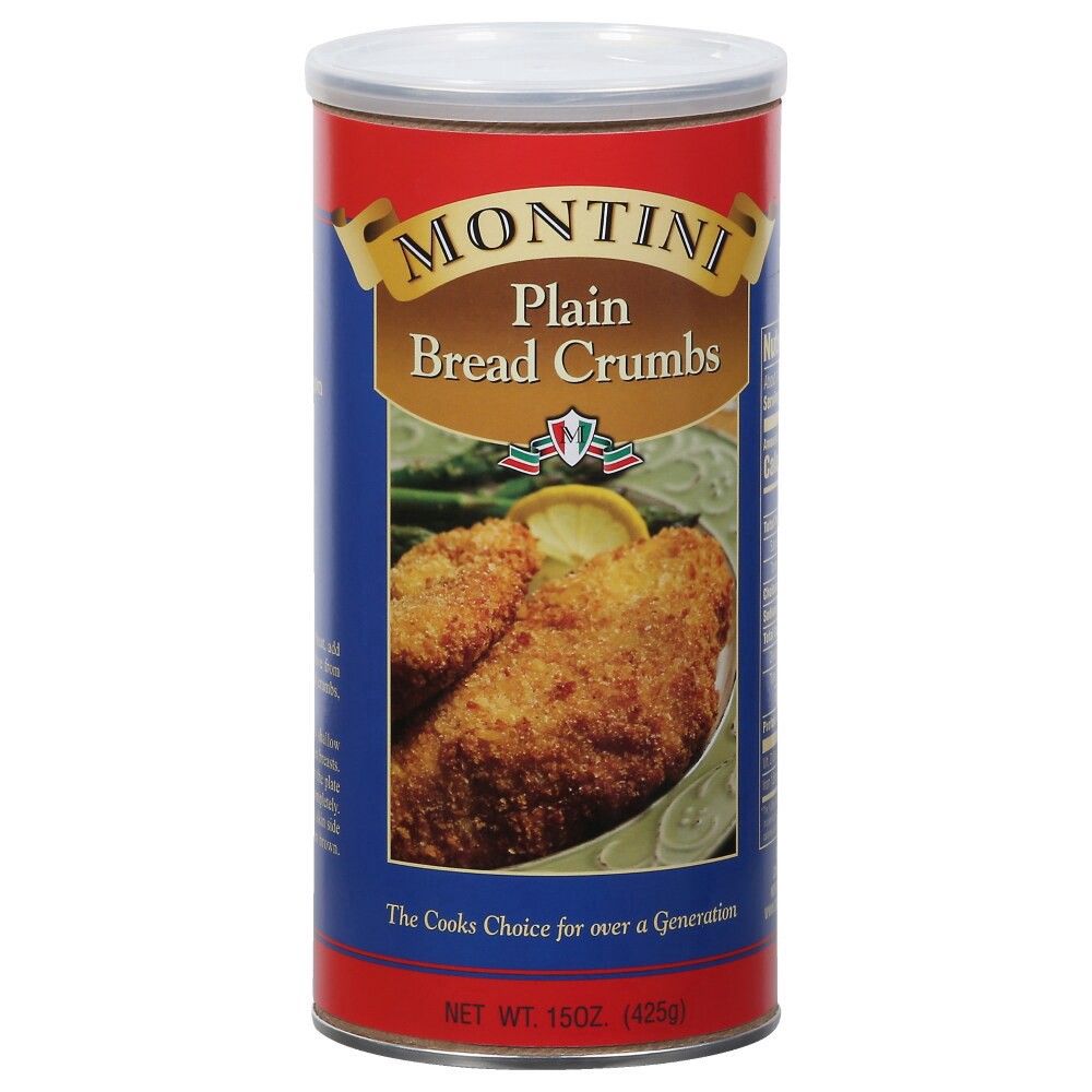 slide 1 of 4, Montini Plain Bread Crumbs, 1 ct