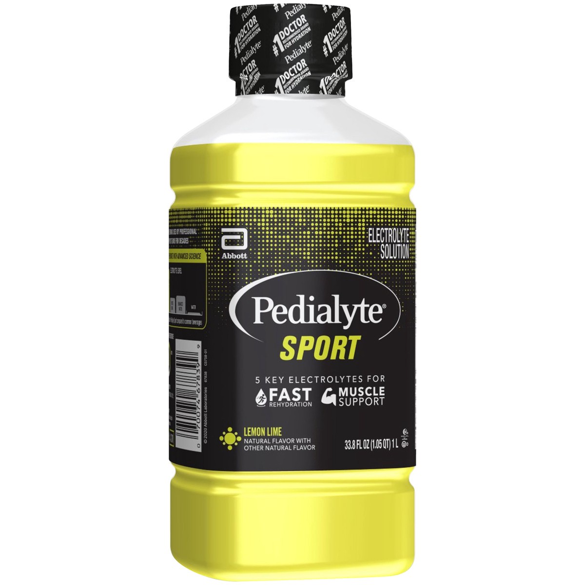 slide 2 of 9, Pedialyte Sport Electrolyte Solution Lemon Lime Ready-to-Drink 33.8 fl oz Bottle, 33.8 fl oz