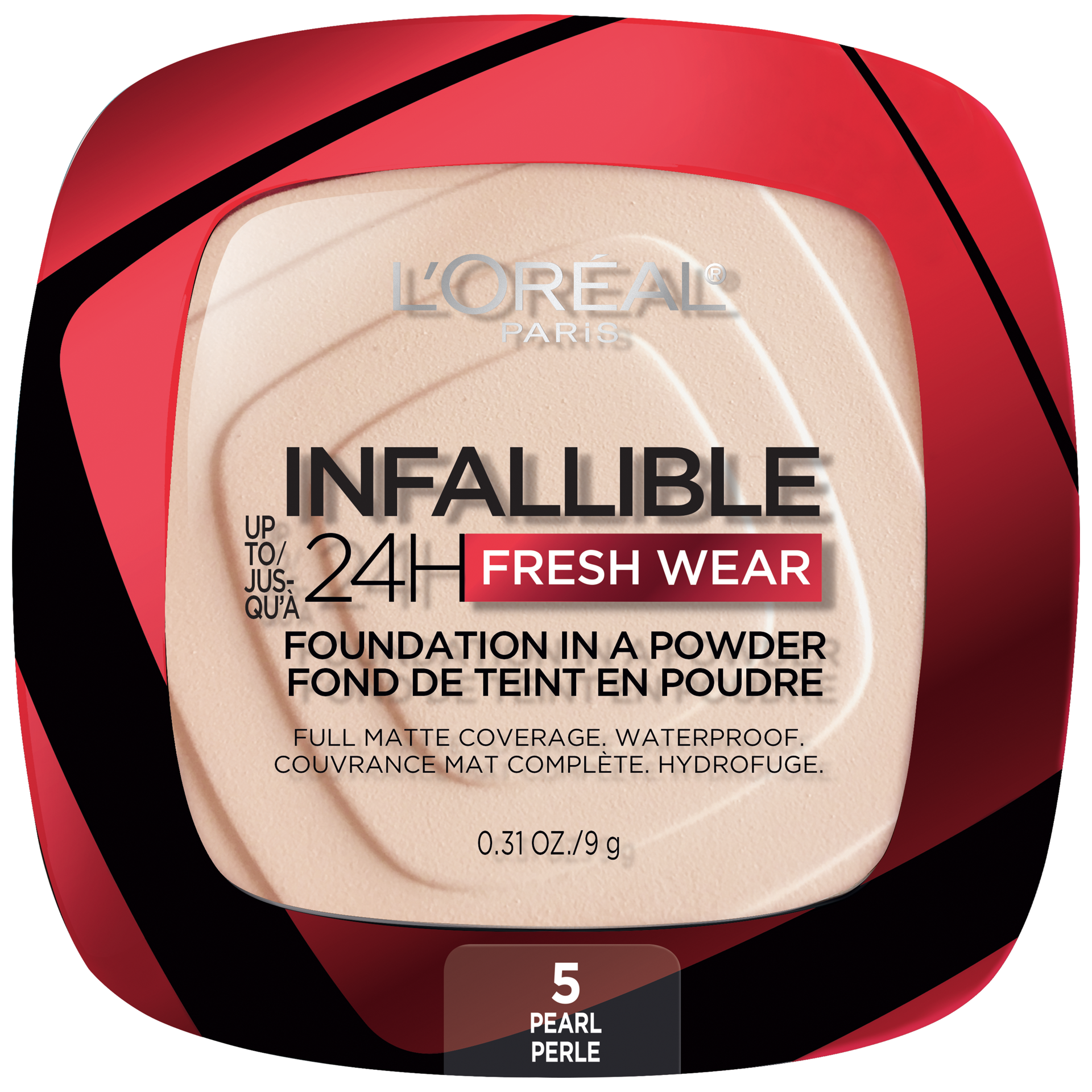 slide 1 of 1, L'Oréal Infallible Up to 24H Fresh Wear Foundation in a Powder - 05 Pearl - 0.31oz, 0.31 oz