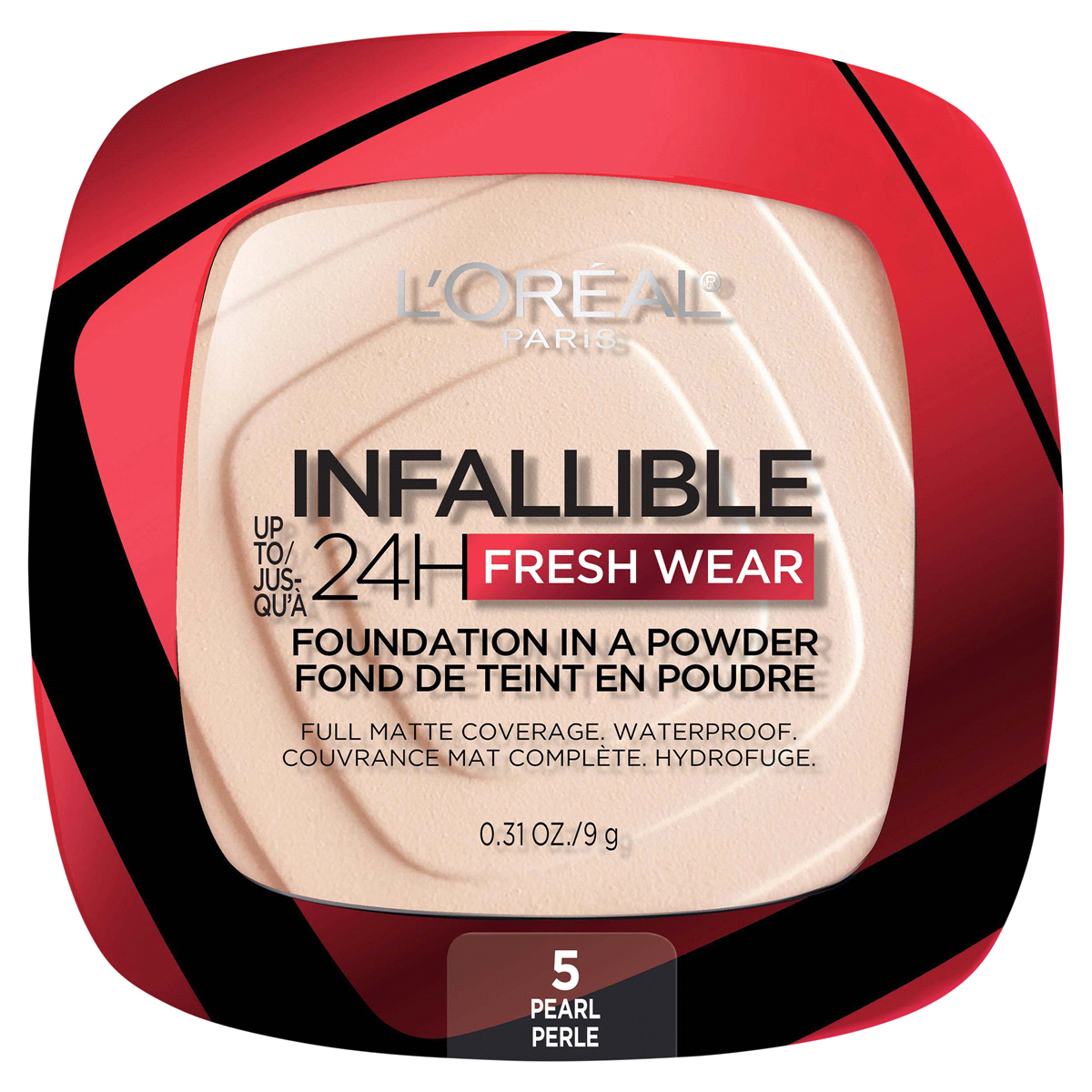 slide 1 of 1, L'Oréal Infallible Up to 24H Fresh Wear Foundation in a Powder - 05 Pearl - 0.31oz, 0.31 oz