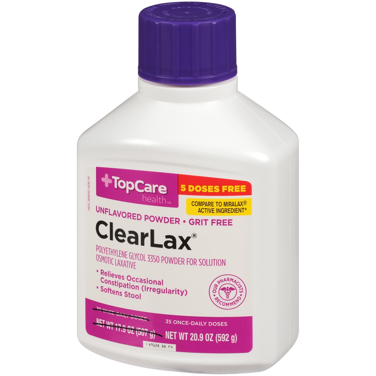 slide 8 of 9, TopCare Laxative Clearlax, 20.9 oz