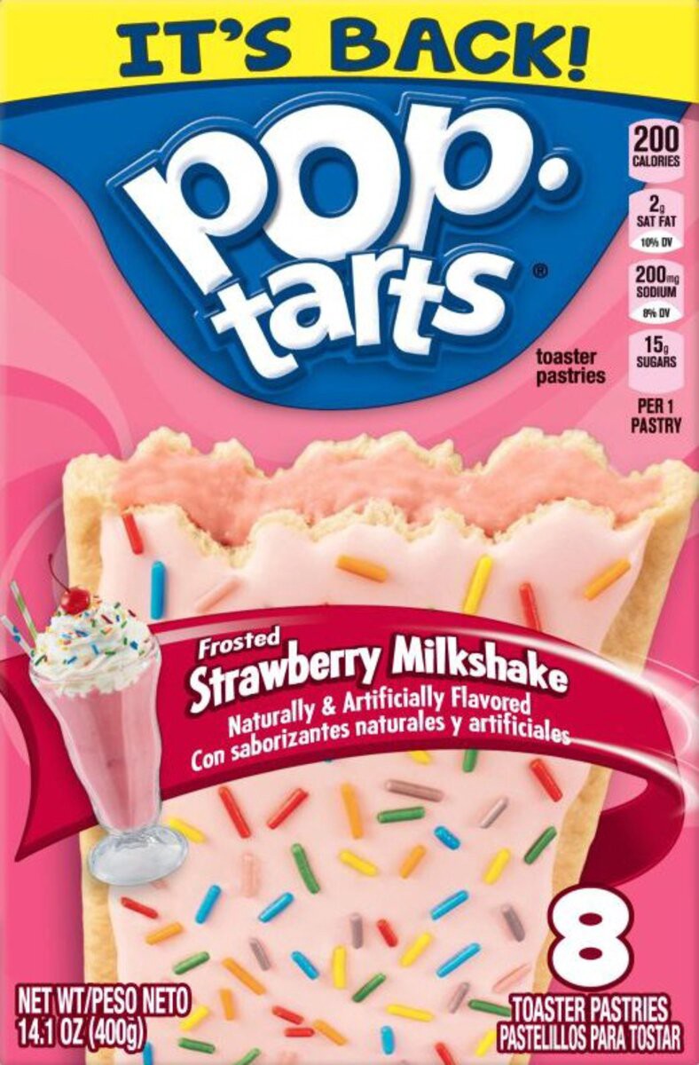 slide 9 of 9, Pop-Tarts Breakfast Toaster Pastries, 14.1 oz