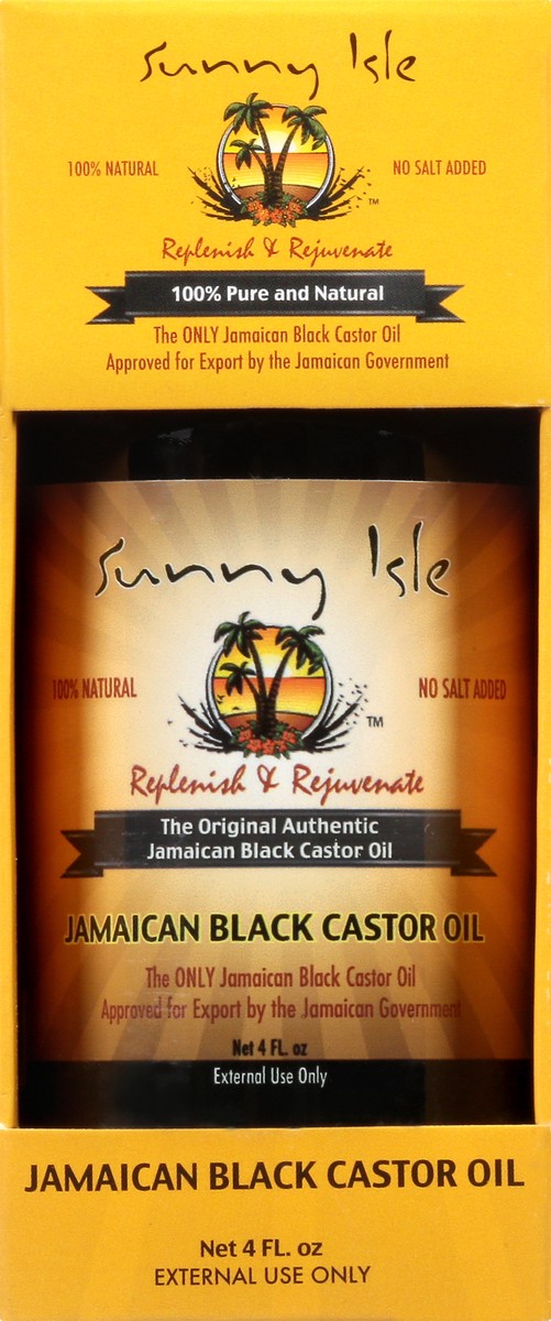slide 4 of 9, Sunny Isle Replenish & Rejuvenate Castor Oil 4 fl oz, 4 fl oz