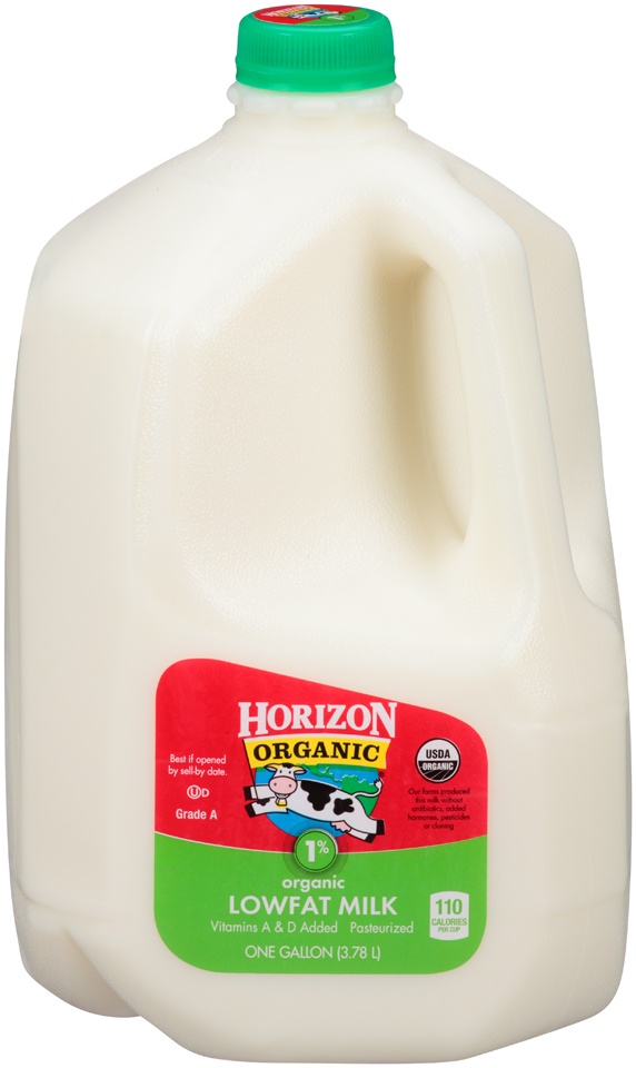 slide 1 of 1, Horizon Organic 1% Lowfat Milk, 1 gal