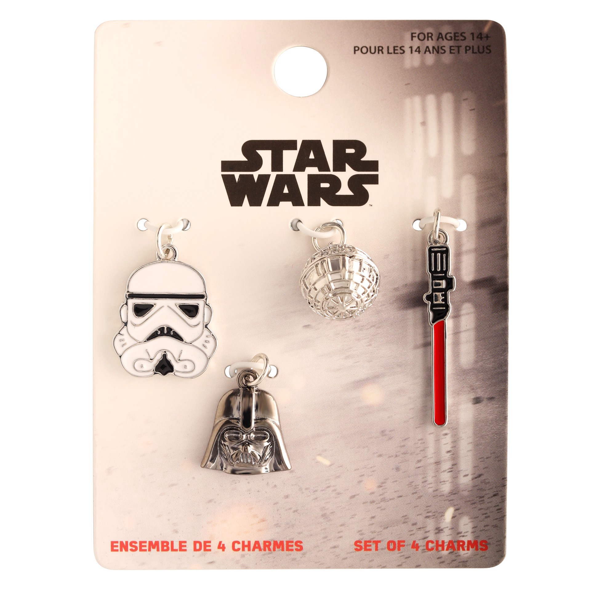 slide 2 of 3, Star Wars Empire Enamel Charm Set, 1.05 in x 0.67 in x 0.07 in