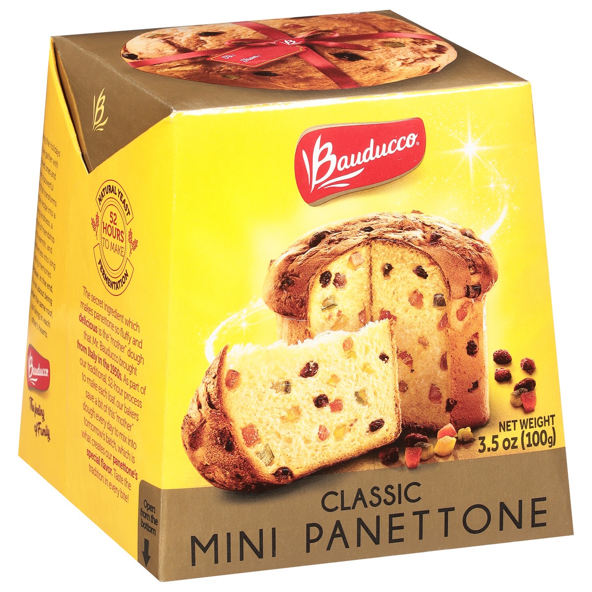 slide 8 of 9, Bauducco Mini Panettone Raisin, 3.5 oz