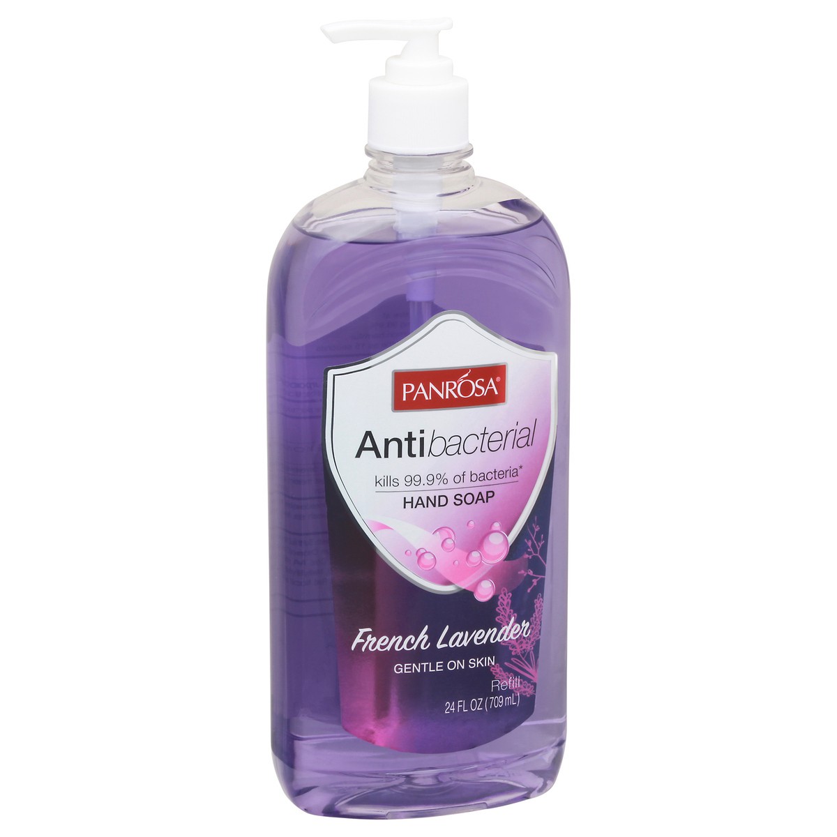 slide 4 of 9, Panrosa Refill Antibacterial French Lavender Hand Soap 24 fl oz, 24 oz