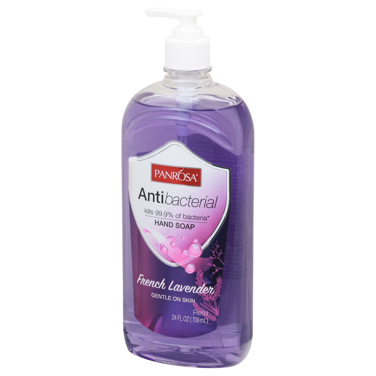 slide 3 of 9, Panrosa Refill Antibacterial French Lavender Hand Soap 24 fl oz, 24 oz