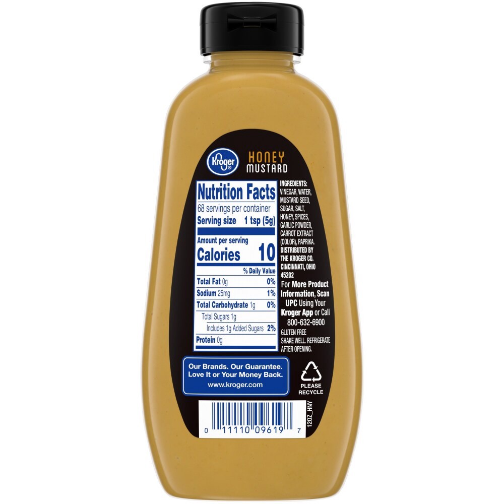 slide 2 of 2, Kroger Honey Mustard, 12 oz