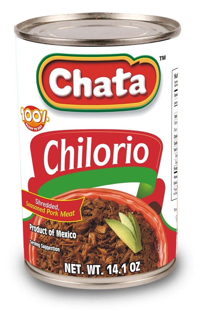 slide 1 of 1, Chata Chilorio Shredded Pork, 14.1 oz