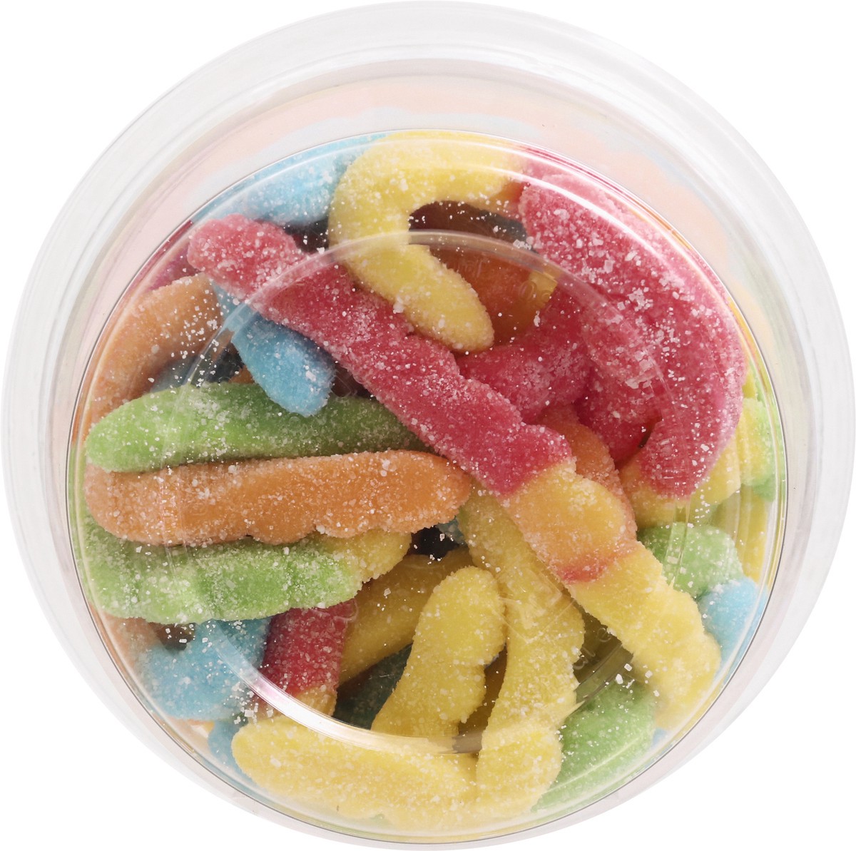 slide 9 of 9, DSD Merchandisers Neon Sour Gummy Worms 13 oz, 13 oz