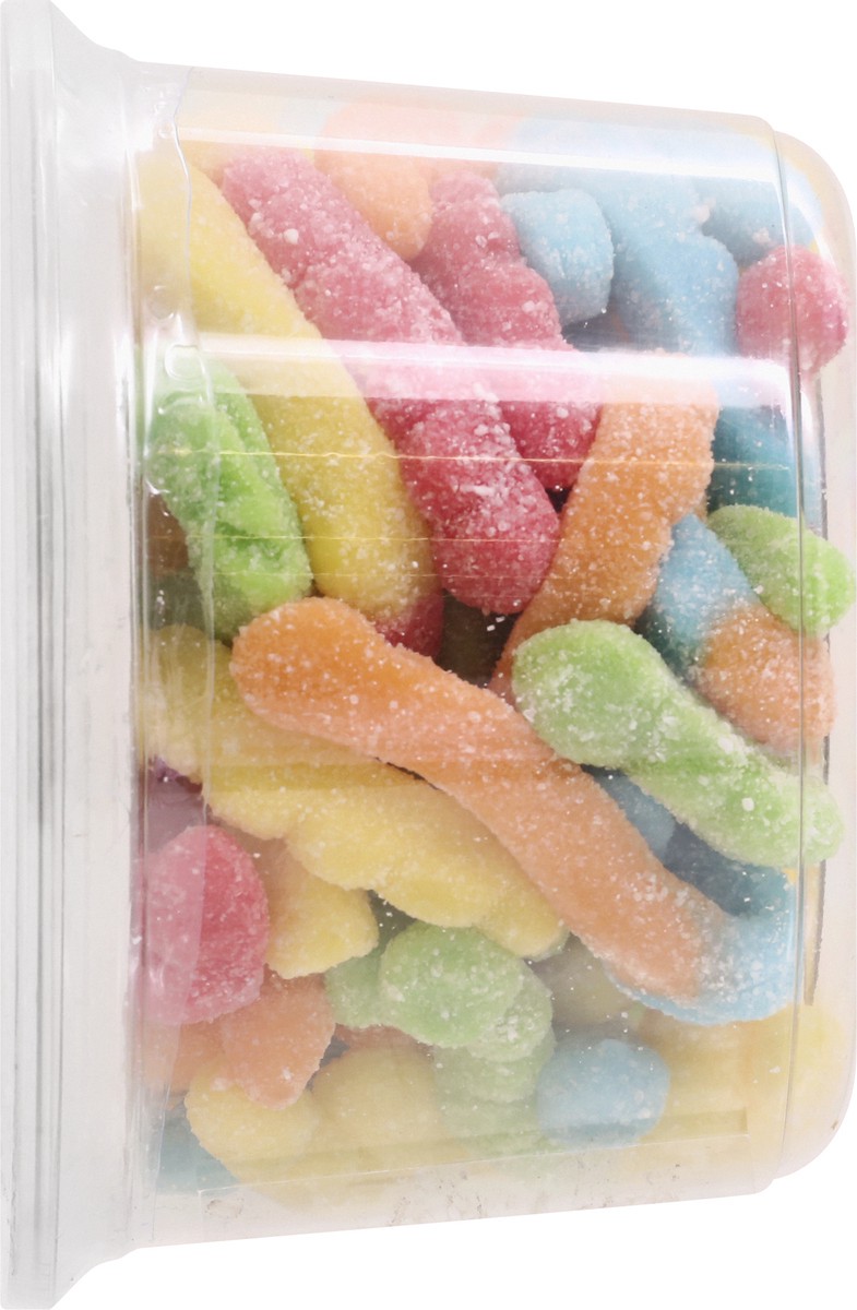 slide 5 of 9, DSD Merchandisers Neon Sour Gummy Worms 13 oz, 13 oz