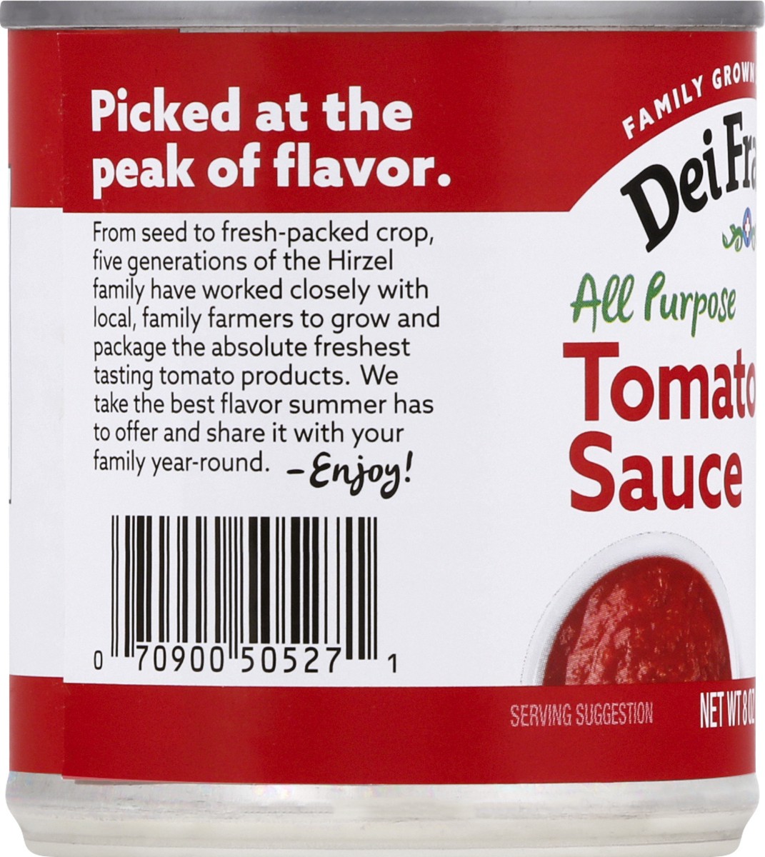 slide 7 of 13, Dei Fratelli Tomato Sauce, 8 oz