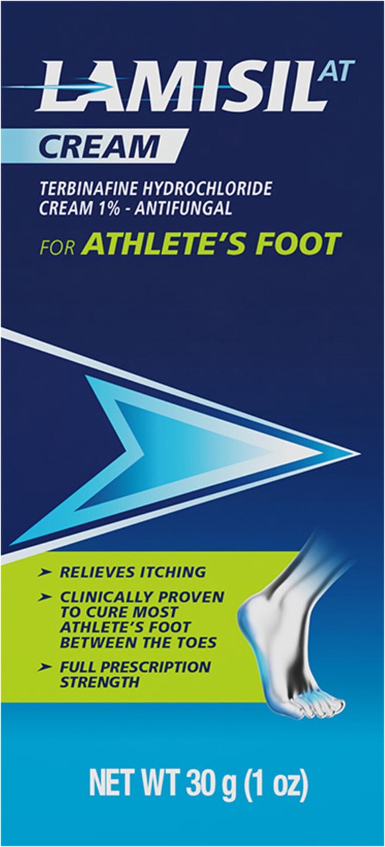 slide 8 of 10, Lamisil AT LamisilAT Athlete's Foot Cream 1oz, 1 oz