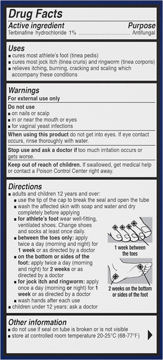 slide 5 of 10, Lamisil AT LamisilAT Athlete's Foot Cream 1oz, 1 oz