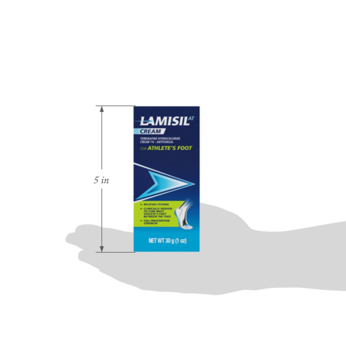slide 9 of 10, Lamisil AT LamisilAT Athlete's Foot Cream 1oz, 1 oz