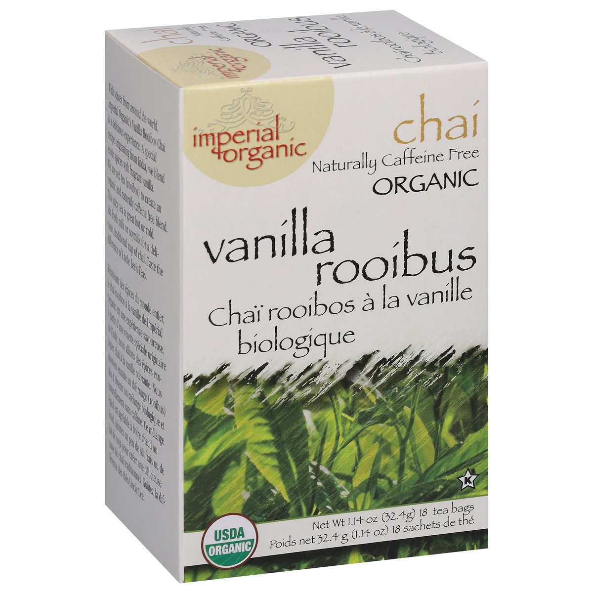 slide 3 of 9, Imperial Organic Organic Vanilla Rooibus Chai 18 Tea Bags - 18 ct, 18 ct