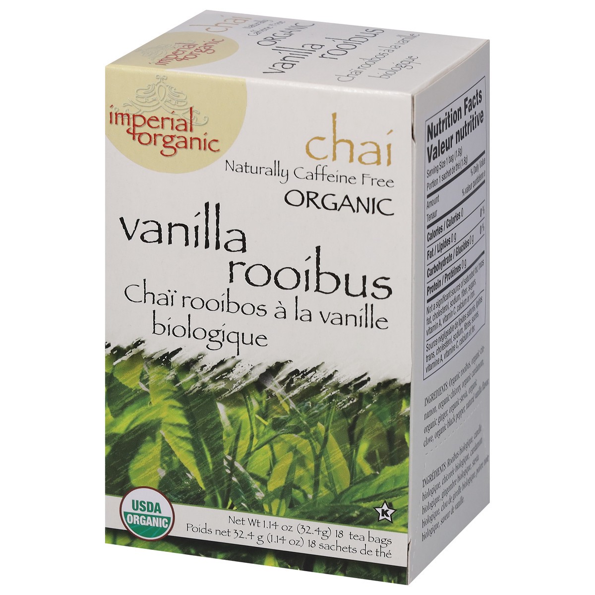 slide 5 of 9, Imperial Organic Organic Vanilla Rooibus Chai 18 Tea Bags - 18 ct, 18 ct