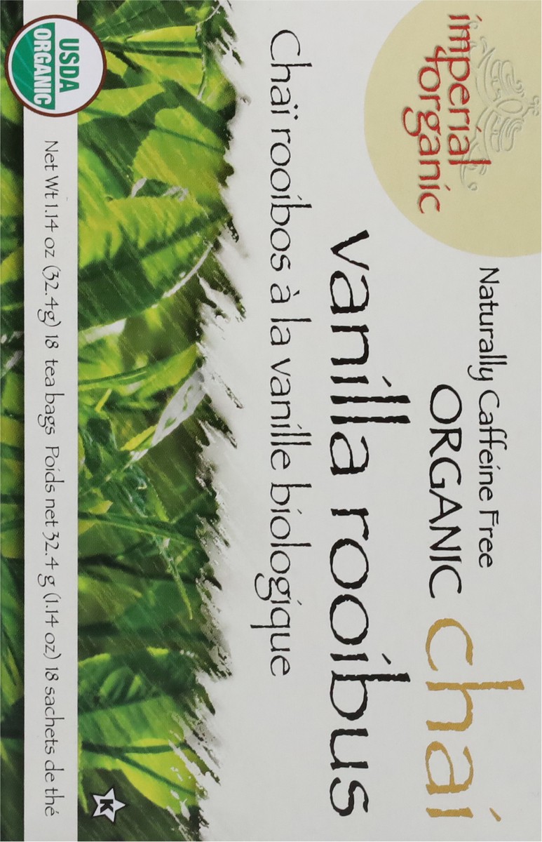 slide 4 of 9, Imperial Organic Organic Vanilla Rooibus Chai 18 Tea Bags - 18 ct, 18 ct