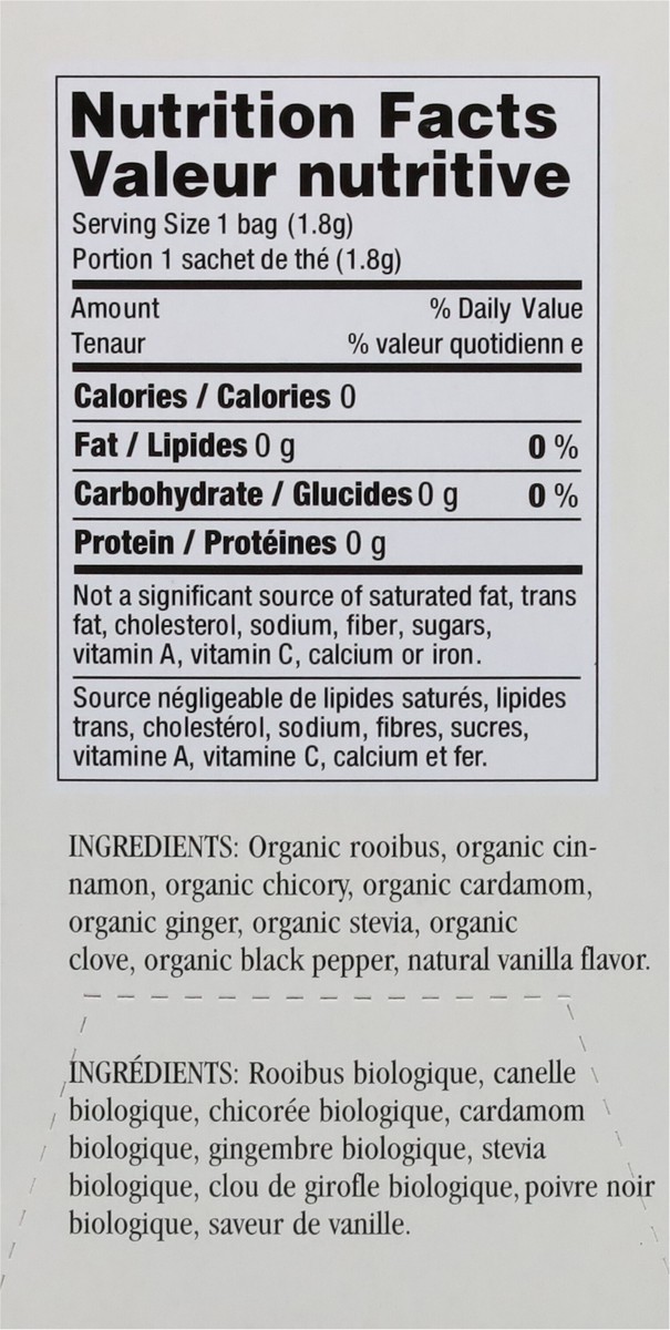 slide 9 of 9, Imperial Organic Organic Vanilla Rooibus Chai 18 Tea Bags - 18 ct, 18 ct