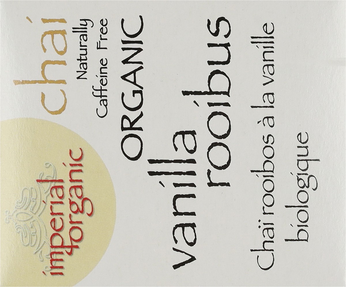 slide 7 of 9, Imperial Organic Organic Vanilla Rooibus Chai 18 Tea Bags - 18 ct, 18 ct