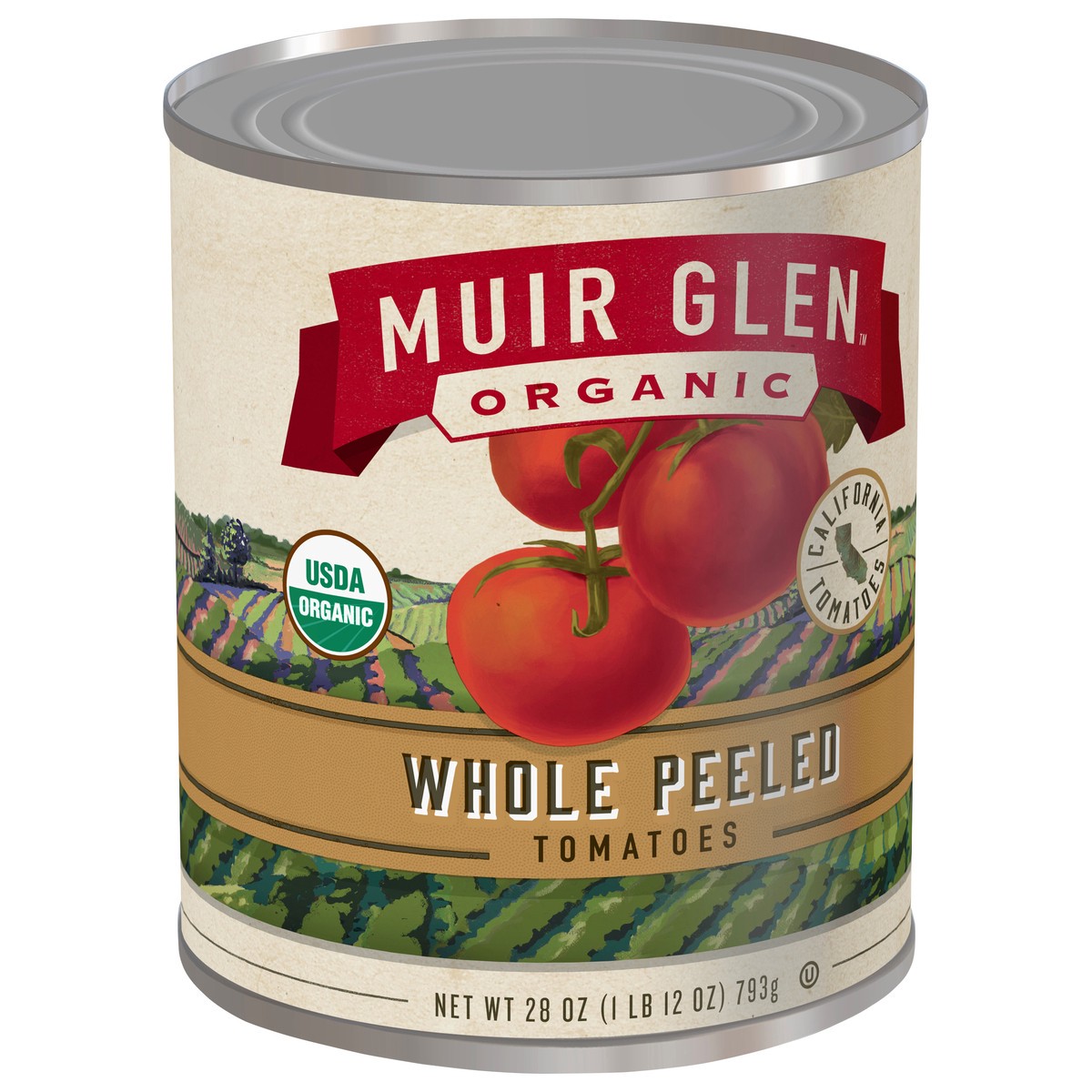 slide 8 of 9, Muir Glen Whole Peeled Canned Tomatoes, 28 oz., 28 oz