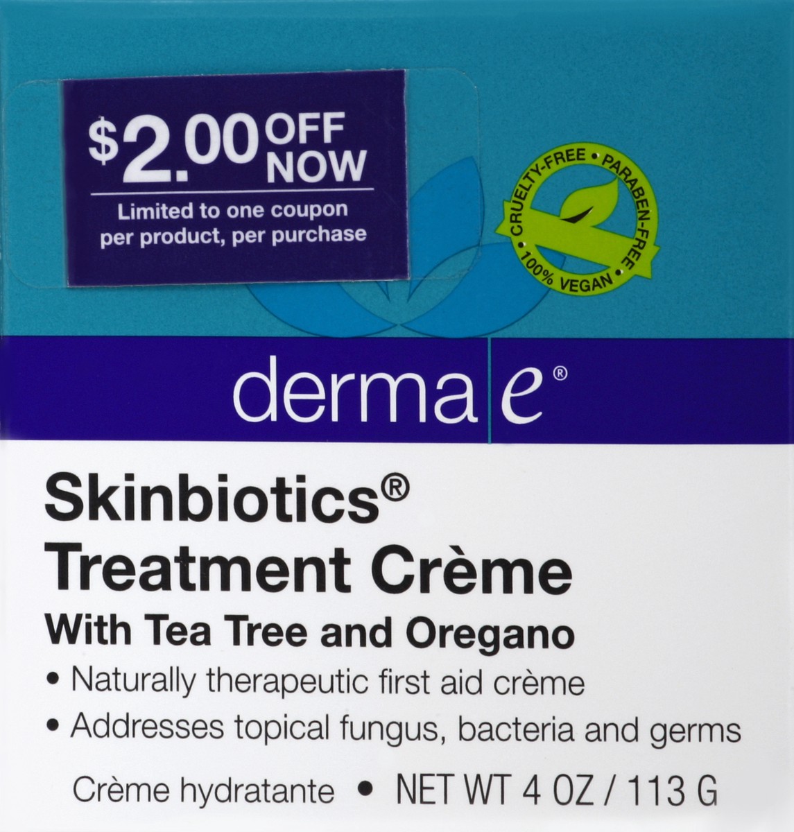 slide 4 of 4, Derma E Treatment Creme 4 oz, 4 oz