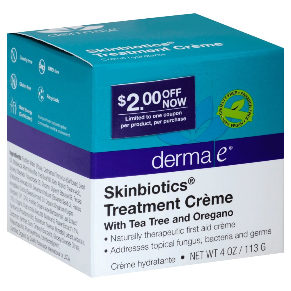 slide 1 of 4, Derma E Treatment Creme 4 oz, 4 oz