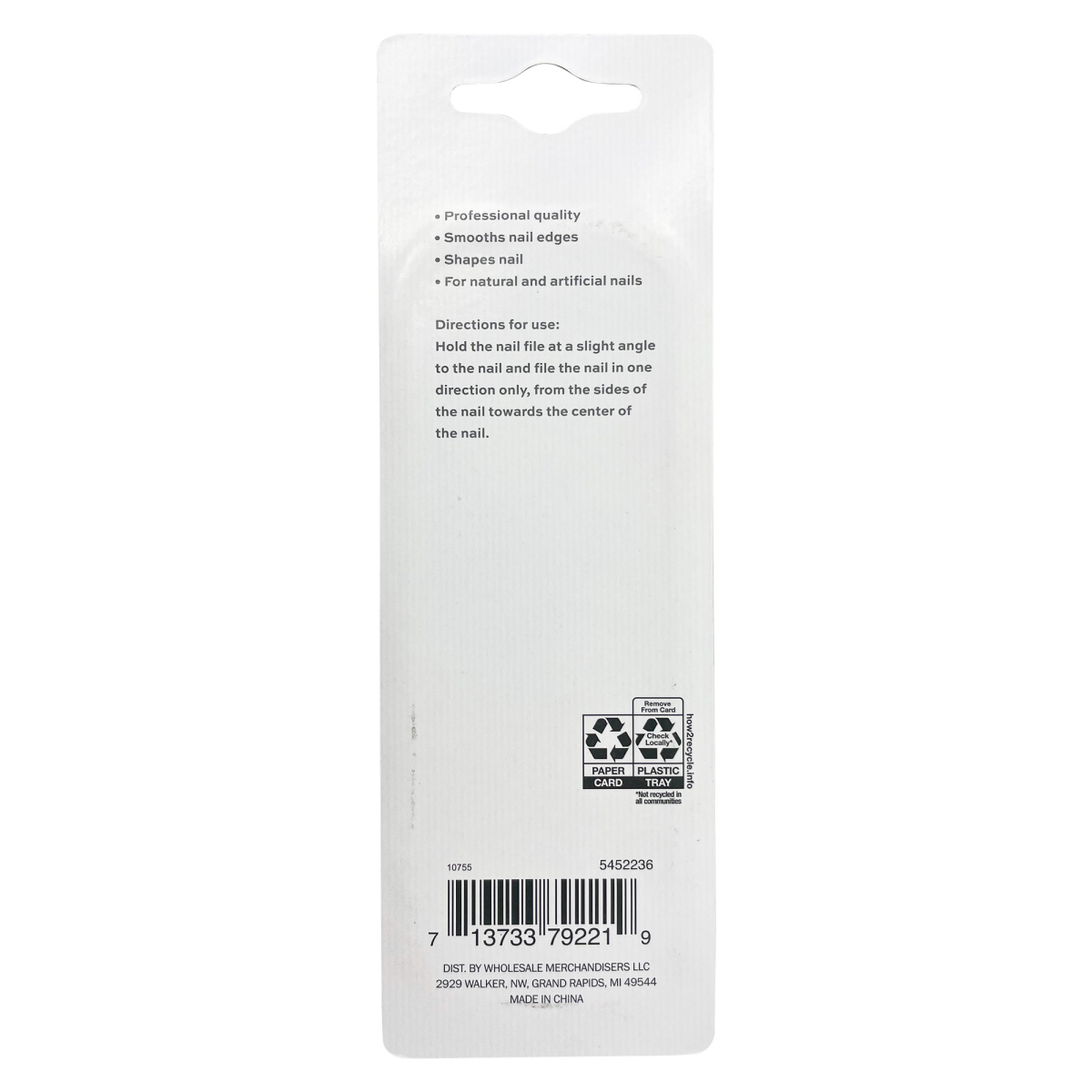 slide 4 of 4, Studio M Professional Studio M Mini Nail File 3 Pack, 3 ct