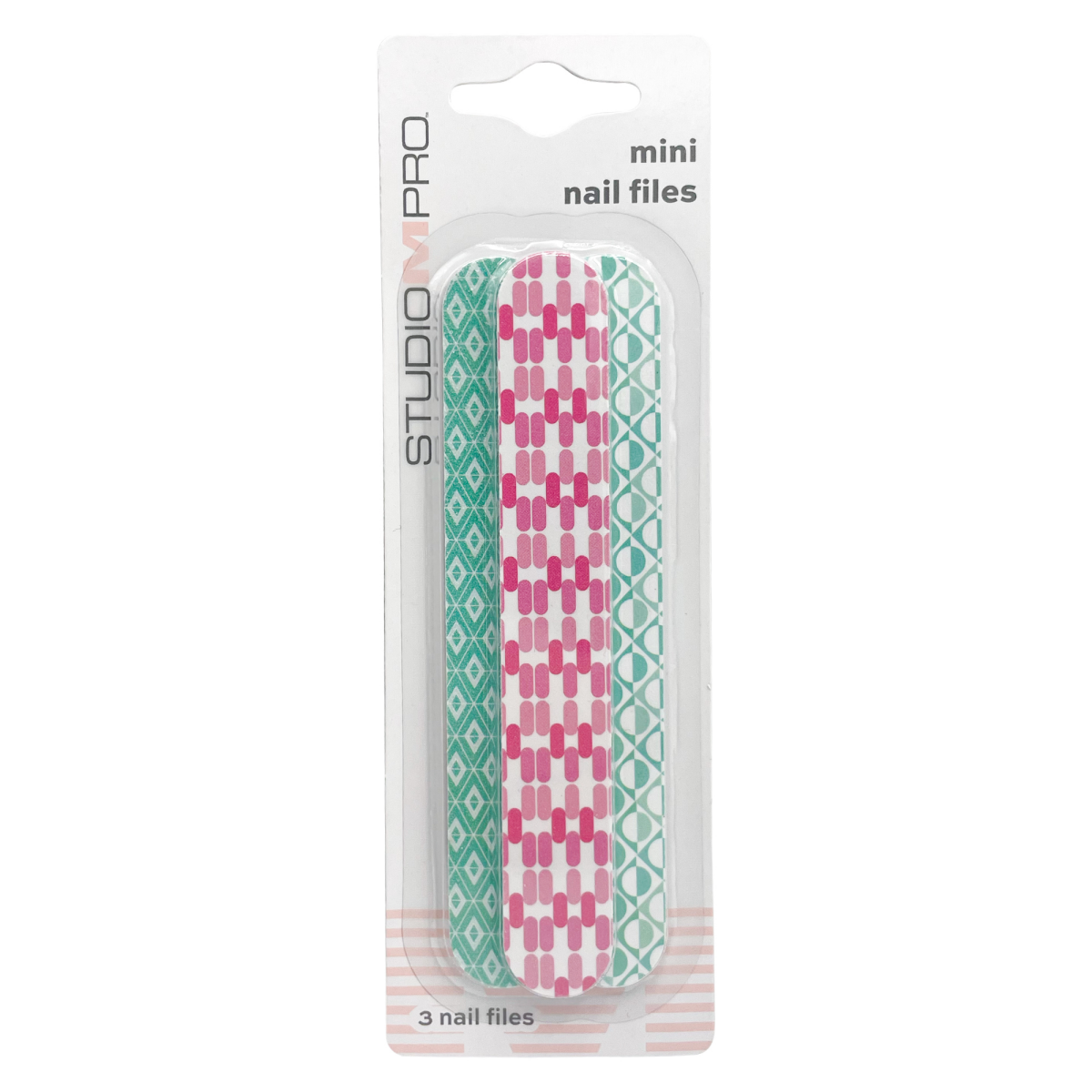slide 1 of 4, Studio M Professional Studio M Mini Nail File 3 Pack, 3 ct